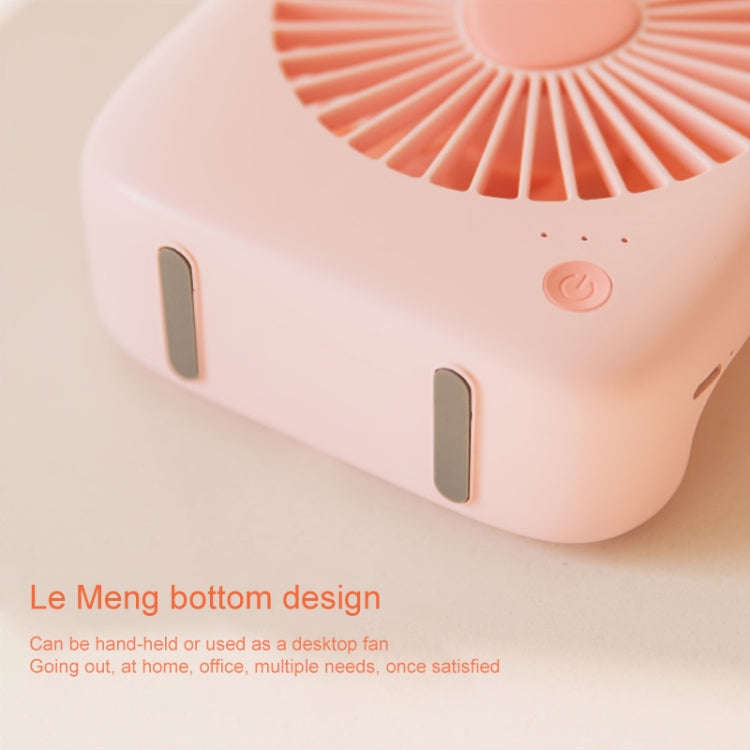 WT-F14 1200 mAh Deer Shape Mini Portable Fan with 3 Speed Control(Blue)