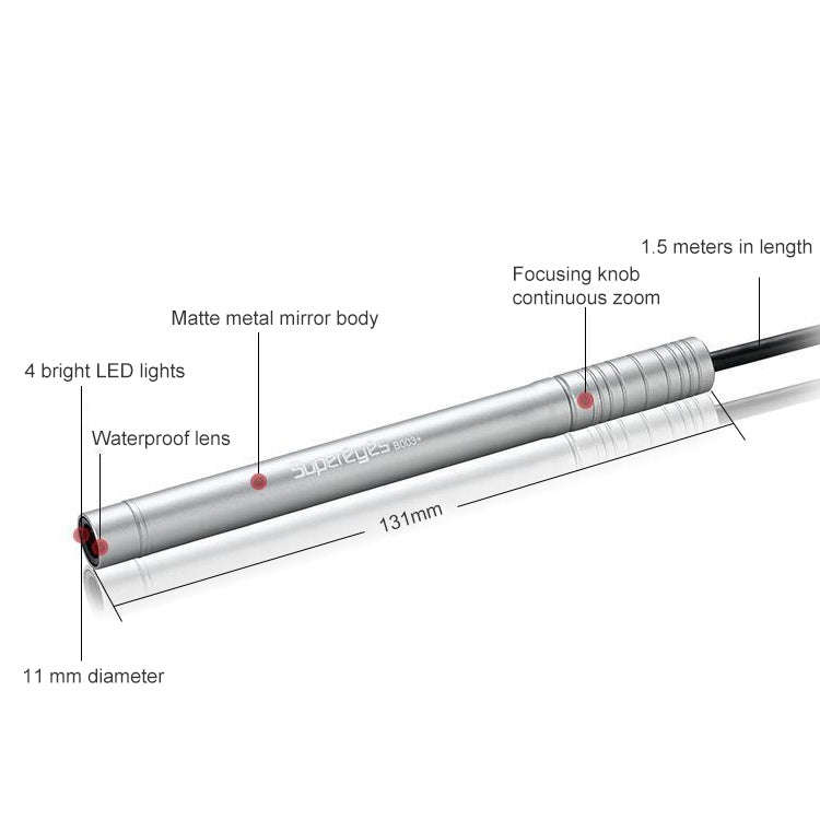 Supereyes B003+ Digital Electronic Vaginal Cervical Endoscope Private Inspection Instrument Self-...