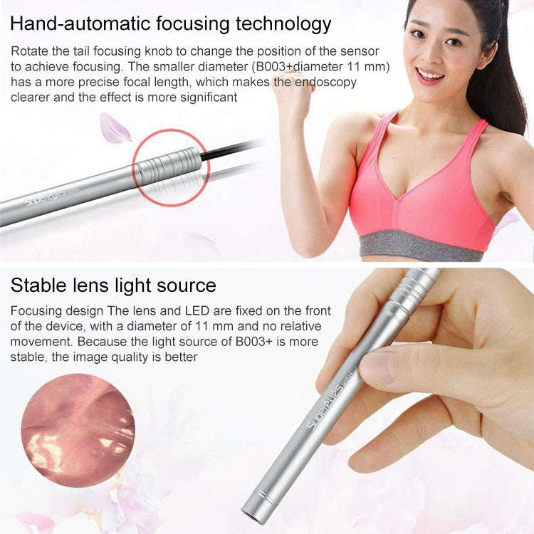 Supereyes B003+ Digital Electronic Vaginal Cervical Endoscope Private Inspection Instrument Self-...