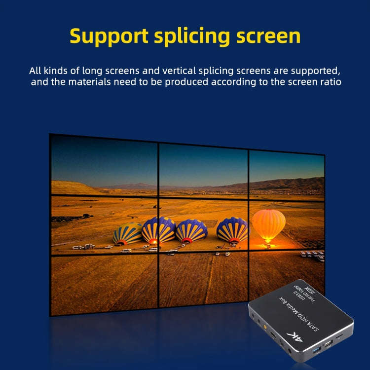 X8 UHD 4K Android 4.4.2 Media Player TV Box with Remote Control, RK3229 Quad Core up to 1.5GHz, R...