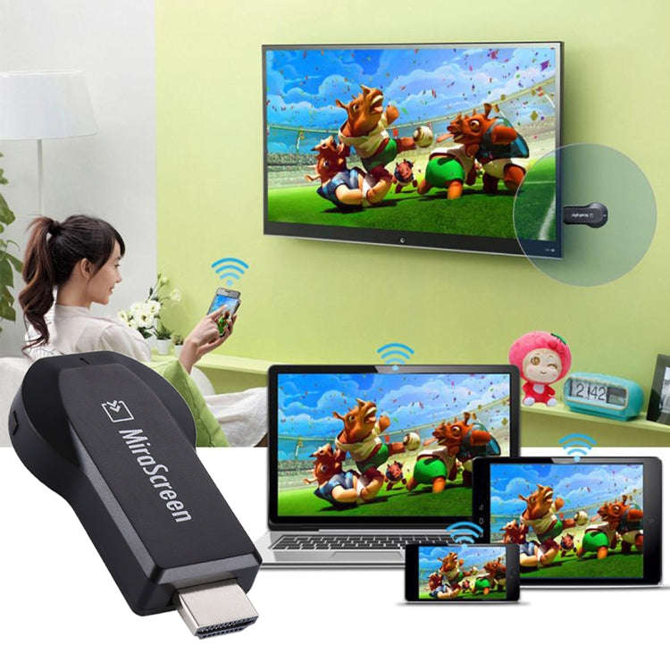 MiraScreen WiFi Display Dongle / Miracast Airplay DLNA Display Receiver Dongle Wireless Mirroring...