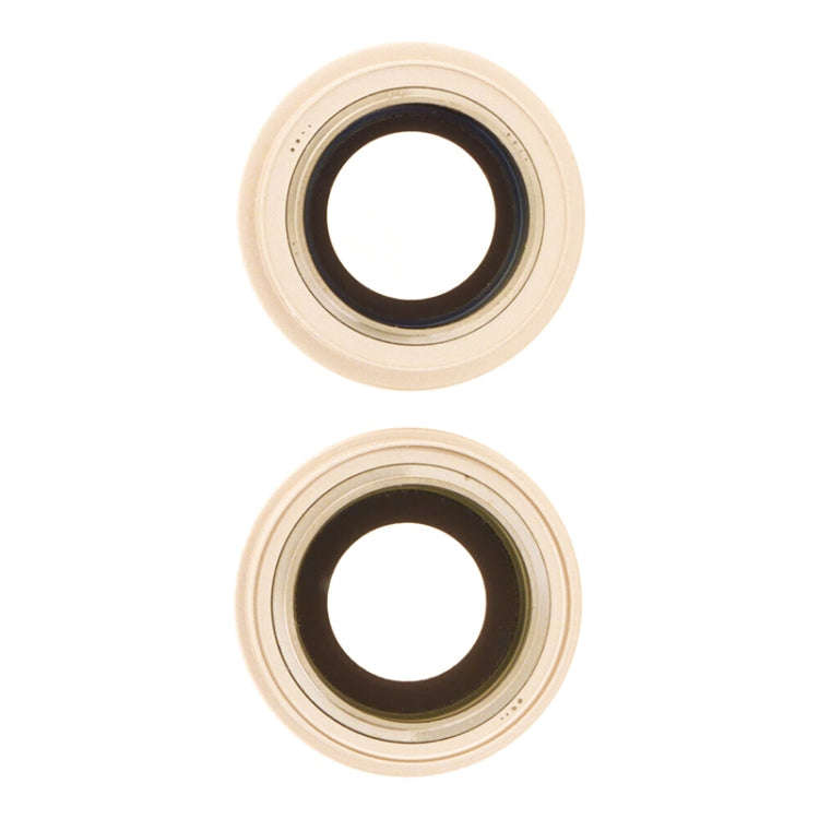 For iPhone 15 / 15 Plus 1set Camera Lens Cover (Yellow)