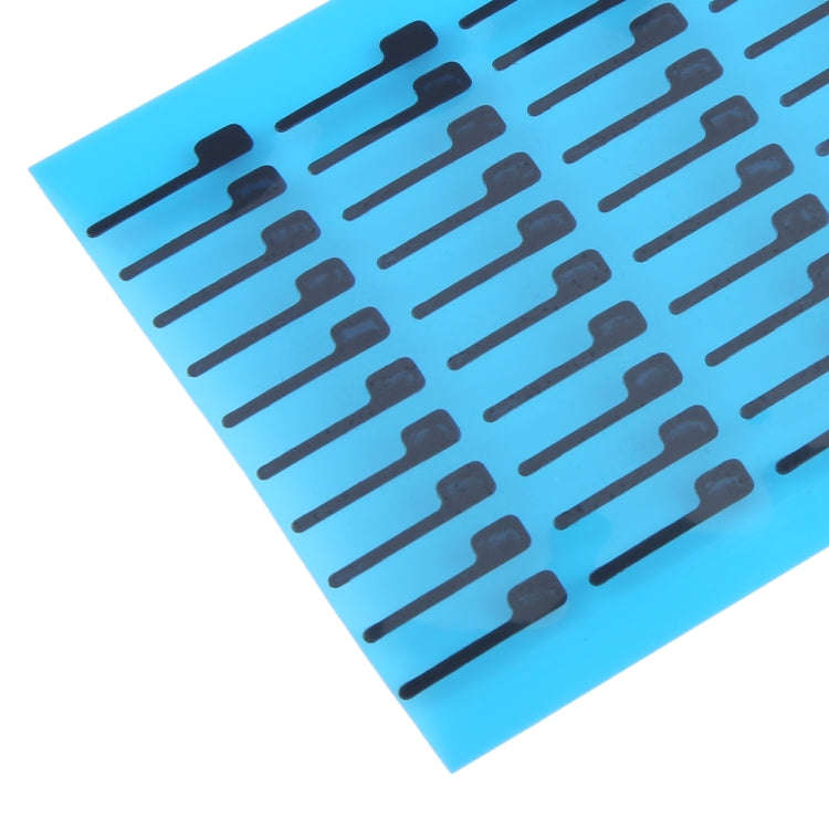 For iPhone 15 Pro 100pcs/set LCD Bottom Black Adhesive Sticker(01)