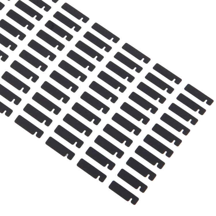 For iPhone 15 Pro Max 100pcs/set LCD Side Black Adhesive Sticker(03)
