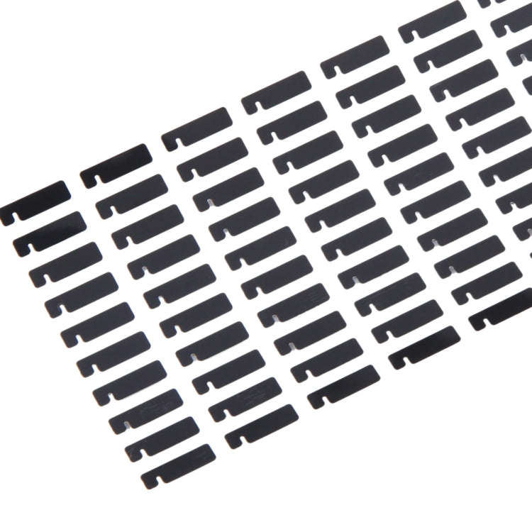 For iPhone 15 Pro Max 100pcs/set LCD Side Black Adhesive Sticker(03)