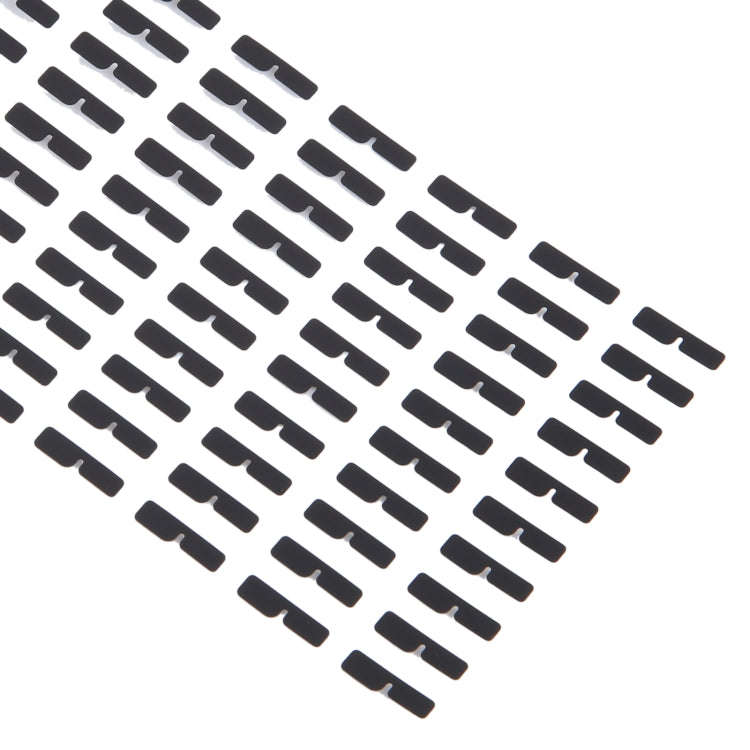 For iPhone 15 Pro Max 100pcs/set LCD Side Black Adhesive Sticker(04)