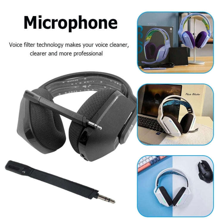 ZS0240 Wireless Gaming Headphone Microphone for Logitech G733 (Black)
