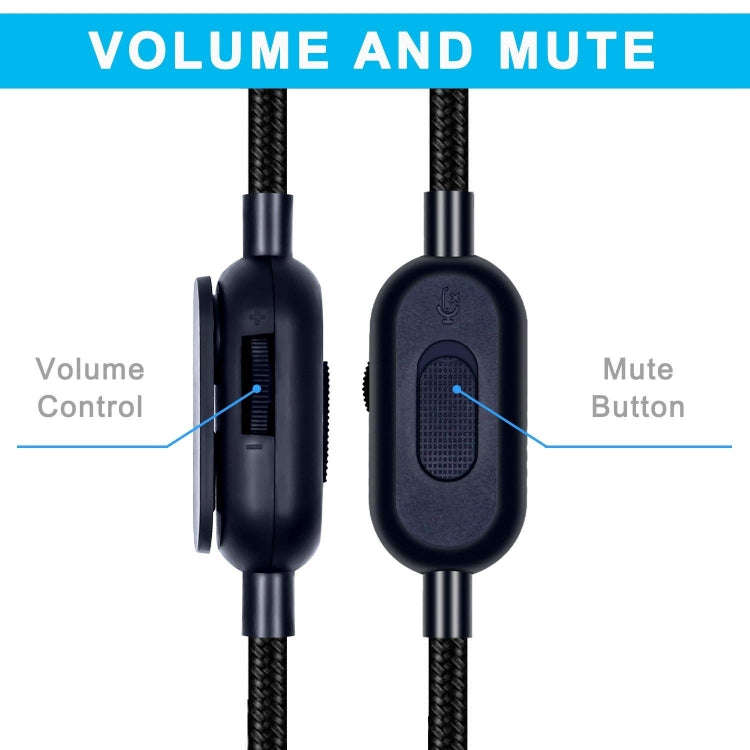 ZS0193 Headphone Audio Cable for Logitech Astro A10 A40 (Black)