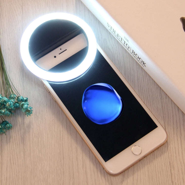 Charging Selfie Beauty Light For iPhone, Galaxy, Huawei, Xiaomi, LG, HTC and Other Smart Phones w...