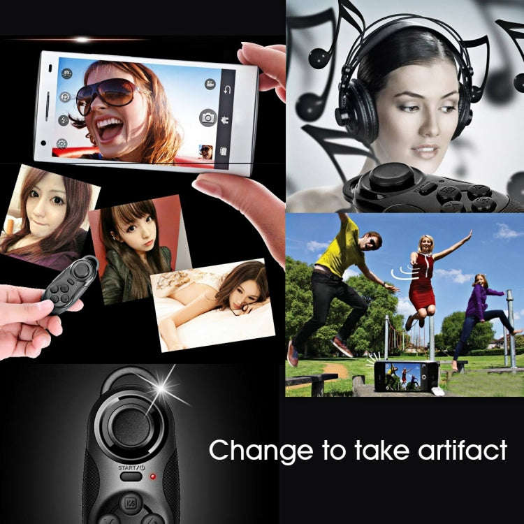 Wireless Bluetooth Remote Controller / Mini Gamepad Controller / Selfie Shutter / Music Player Co...