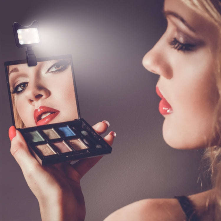 APEXEL APL-FL01 Universal Phone Camera Lens Selfie LED Fill Light with Clip, For iPhone, Samsung,...