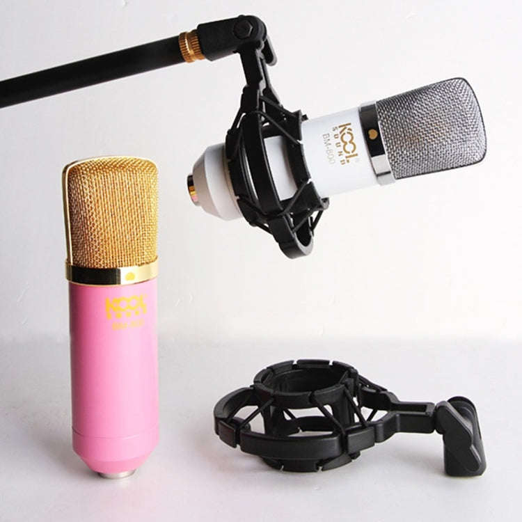 46mm Plastic Microphone Shock Mount Holder Stand, for Studio Recording, Live Broadcast, Live Show...