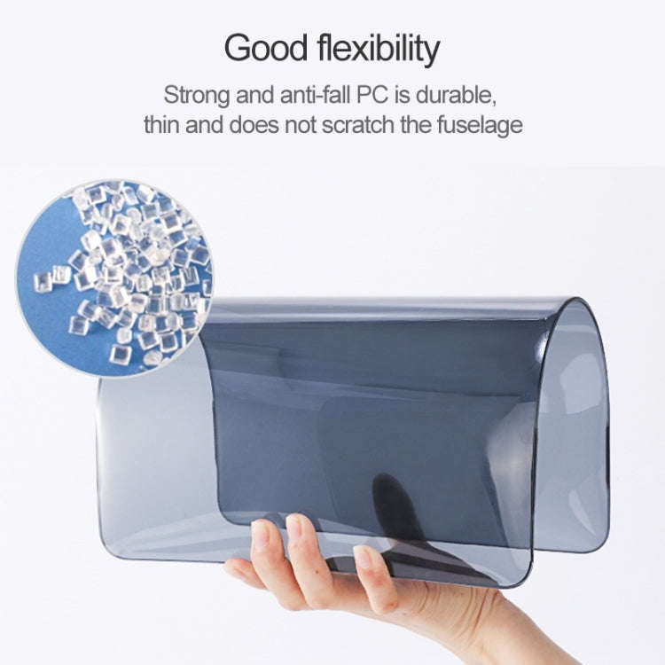 For Huawei MateBook X Pro 2022 Shockproof Crystal Laptop Protective Case (Transparent)