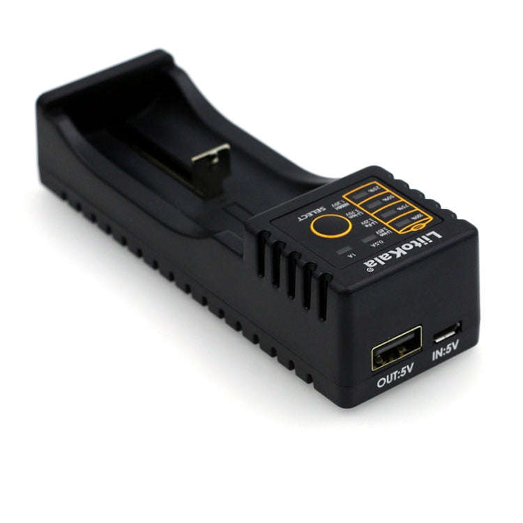 LiitoKala Lii-100 Battery Charger for Li-ion IMR 18650, 18490, 18350, 17670, 17500, 16340 (RCR123...