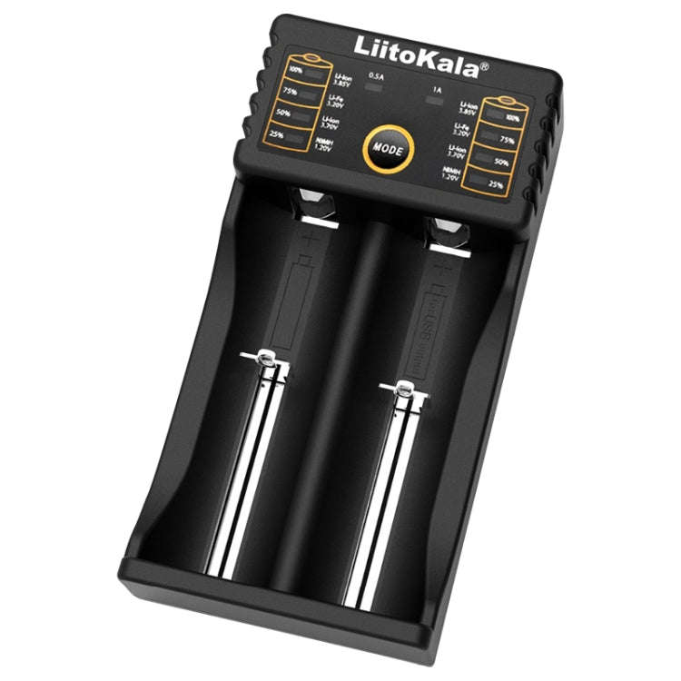 LiitoKala lii-202 USB Output Intelligent Battery Charger for Li-ion IMR 18650, 18490, 18350, 1767...