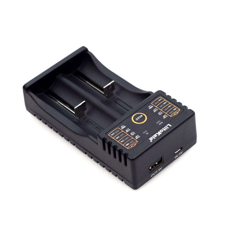 LiitoKala lii-202 USB Output Intelligent Battery Charger for Li-ion IMR 18650, 18490, 18350, 1767...