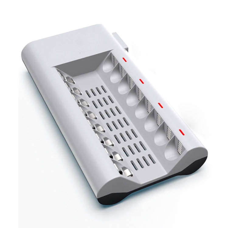 100-240V 8 Slot Battery Charger for AA & AAA Battery, EU Plug
