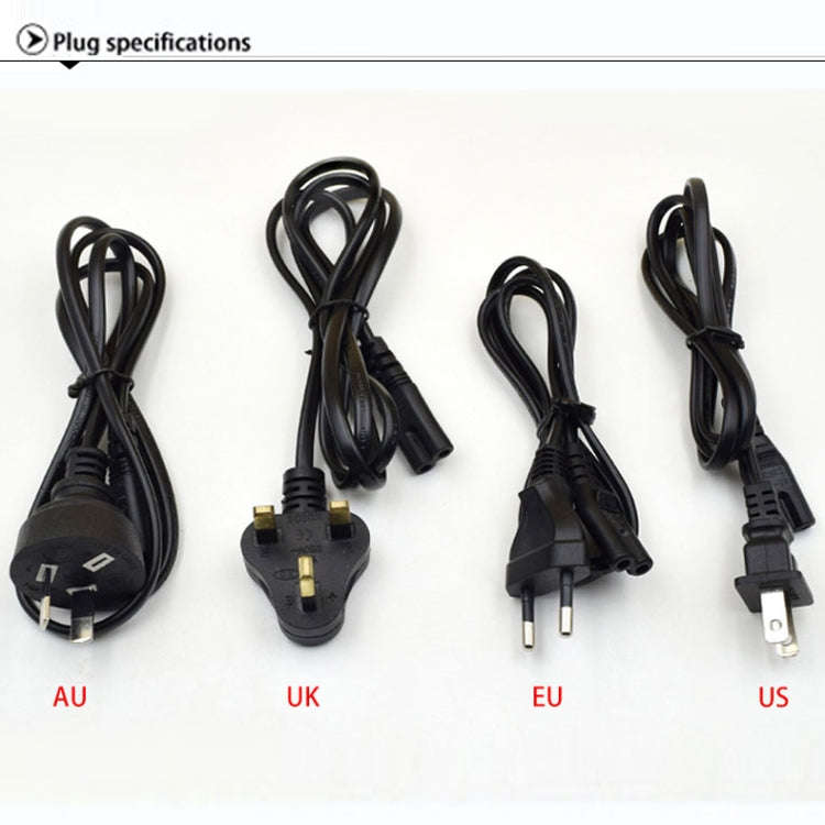 AC 100-240V 4 Slot Battery Charger for AA & AAA & 9V Ni-MH Battery, EU Plug