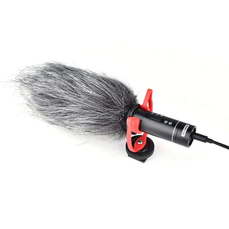 YELANGU MIC015 Professional Interview Condenser Video Shotgun Microphone with 3.5mm Audio Cable f...