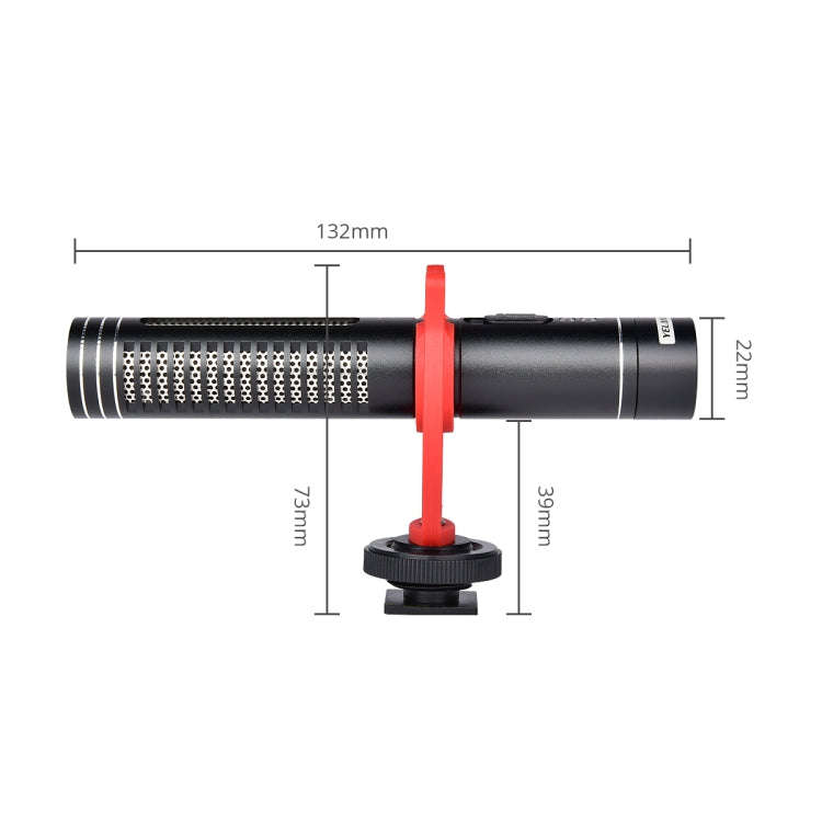 YELANGU MIC015 Professional Interview Condenser Video Shotgun Microphone with 3.5mm Audio Cable f...