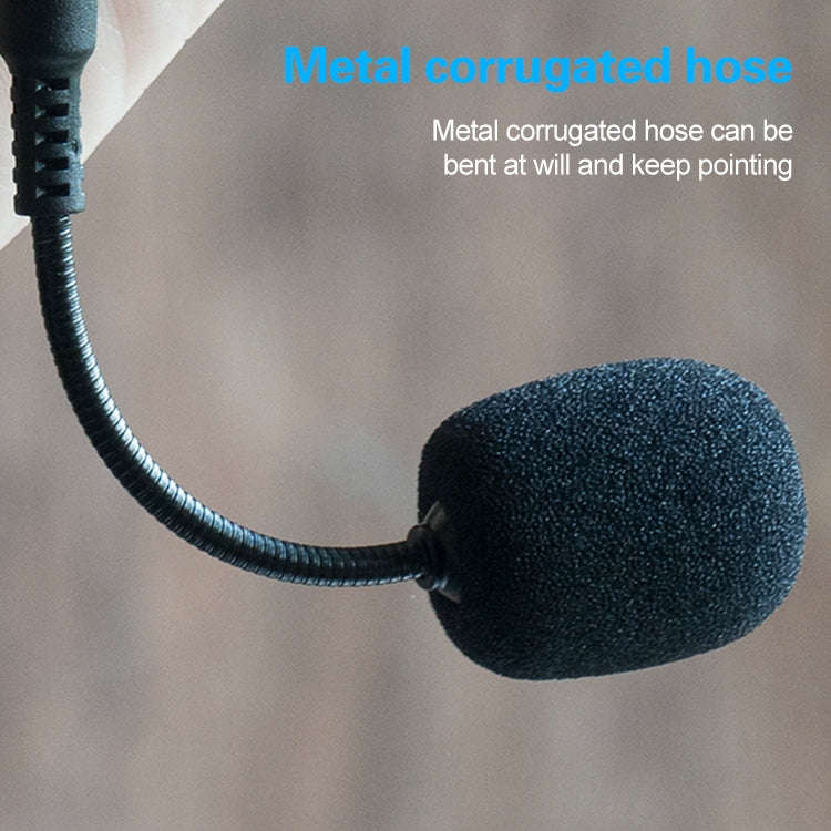 ZJ002MR-01 Mono 3.5mm Plug Bluetooth Wireless Interpreter Tour Guide Megaphone Straight Microphone