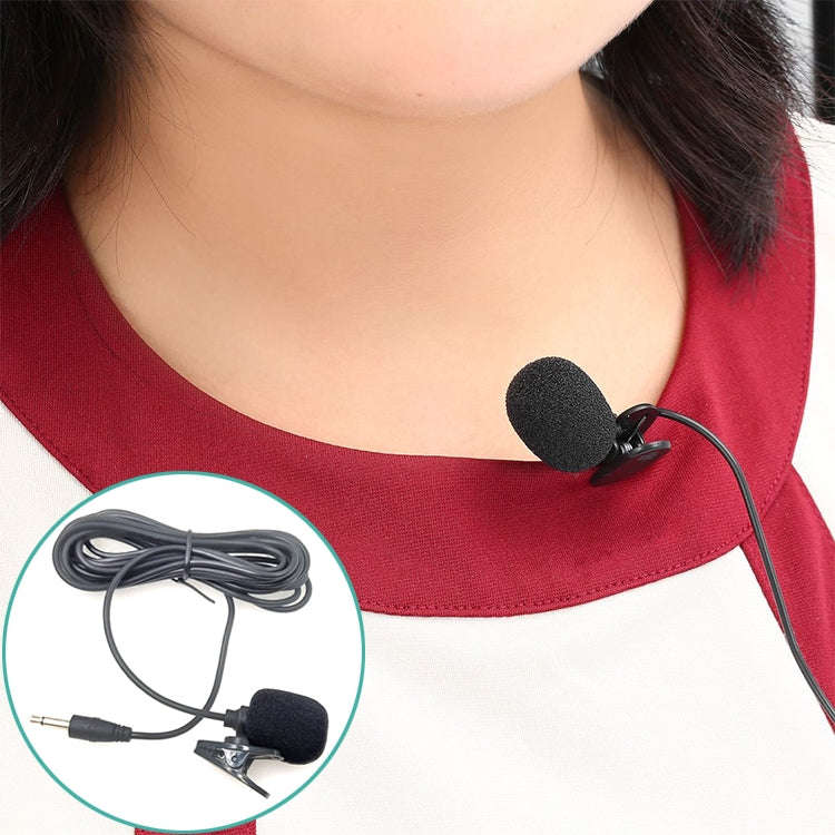 ZJ002MR Mono 2.5mm Straight Plug Car Sun Visor Wireless Interpreter Tour Guide Megaphone Lavalier...