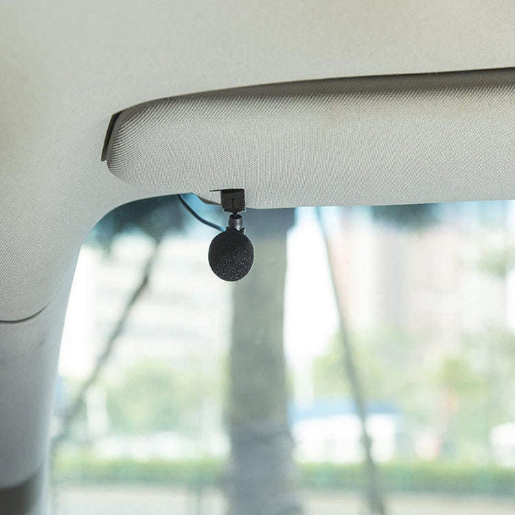ZJ015MR Mono 2.5mm Angle Head Plug Car Navigation DVD External Paste Microphone, Length: 3m