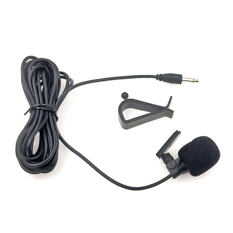 ZJ015MR Mono 2.5mm Straight Plug Car Navigation DVD External Paste Microphone, Length: 3m