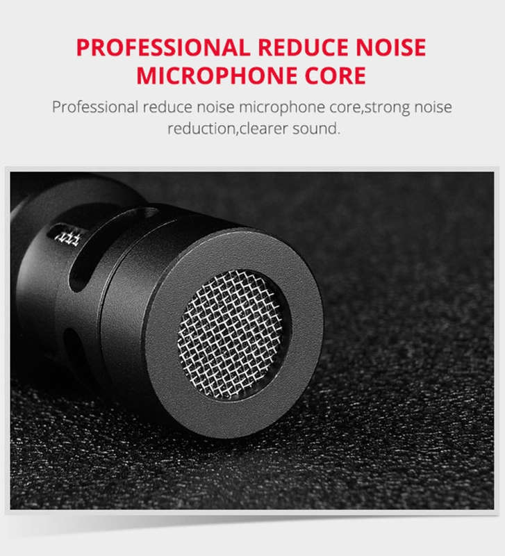 YELANGU MIC10 YLG9920A Professional Interview Condenser Video Shotgun Microphone with 3.5mm Audio...