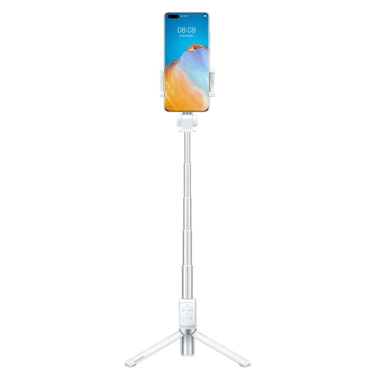 Original Huawei Wireless Bluetooth Tripod Self Timer Selfie Stick (White)