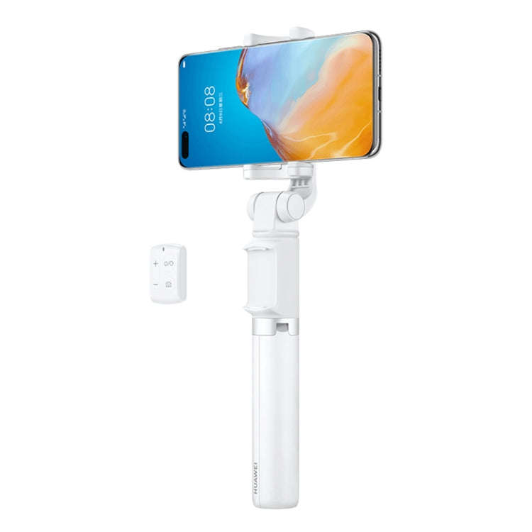 Original Huawei Wireless Bluetooth Tripod Self Timer Selfie Stick (White)
