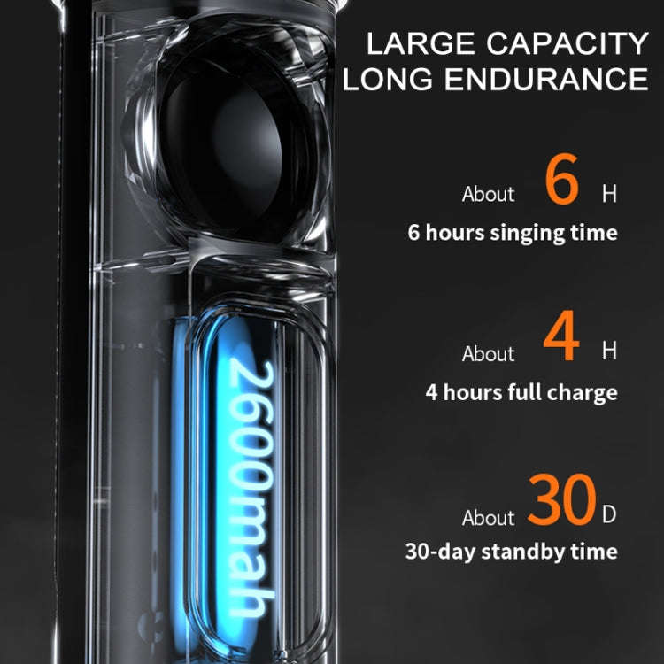 K1 Bluetooth 4.2 Karaoke Live Stereo Sound Wireless Bluetooth Microphone (Black)