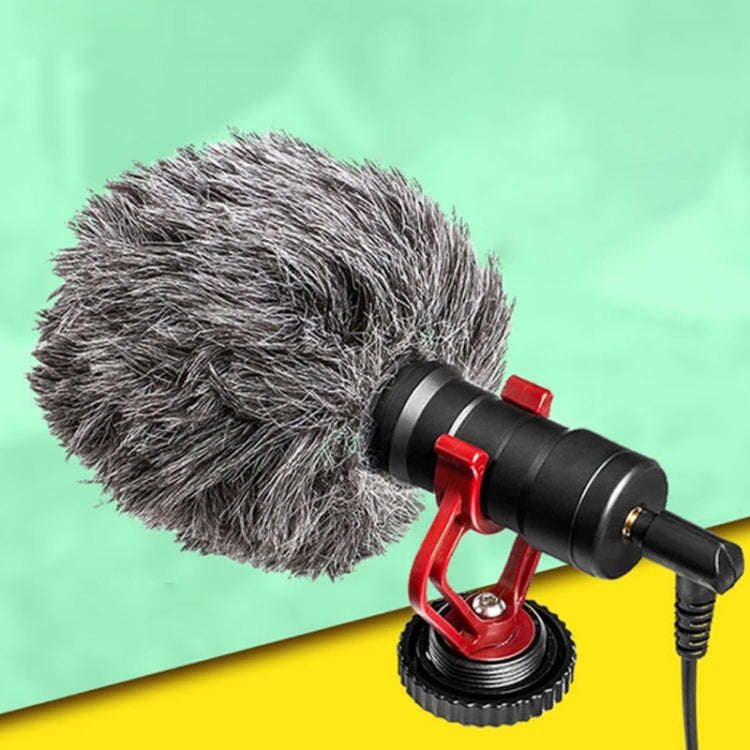 MM1 Live Recording Interview Intelligent Noise Reduction Condenser Microphone for Mobile Phone / ...