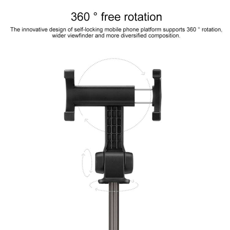 Huawei CF15 Pro Mobile Phone Bluetooth Mini Selfie Stick Live Floor Tripod Bracket(Black)