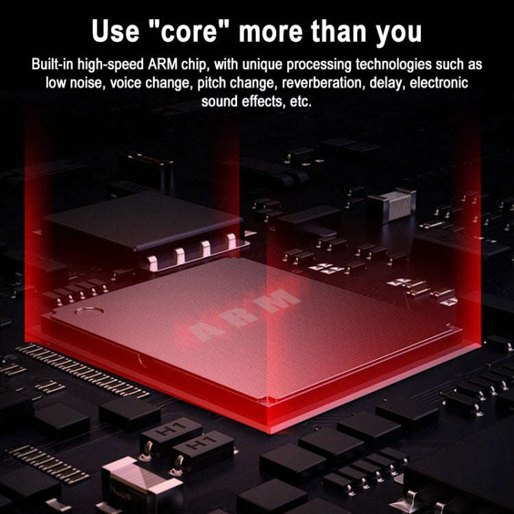 TEYUN NA8 8-channel Small Mixing Console Mobile Phone Sound Card Live Broadcast Computer Recordin...