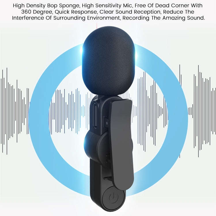 EP033T 8 Pin Interface Lavalier Wireless Radio Microphone