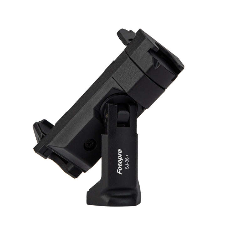 Fotopro SJ-36+ 360 Degree Rotation Horizontal and Vertical Tripod Mount Adapter Phone Clamp Brack...