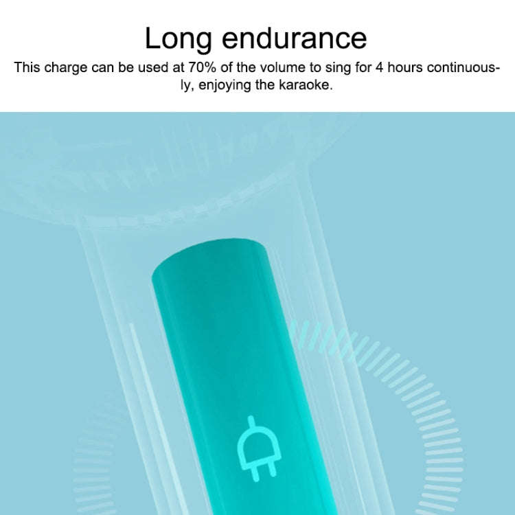 Original Xiaomi Youpin YMI Bluetooth 5.0 Karaoke Wireless Microphone Lite (Blue)