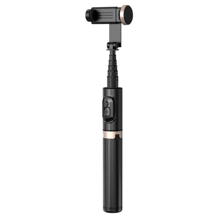 Q12 Hidden Design Reinforced Bluetooth Remote Control Tripod Selfie Stick (Black)