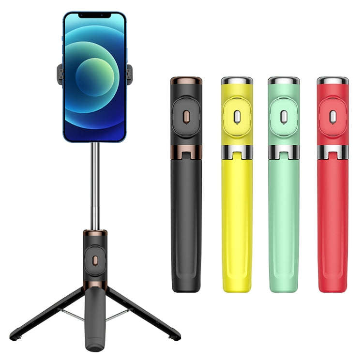Bluetooth Remote Control Tripod Selfie Stick (Red)