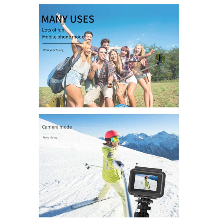 L02 100cm Multi-function Adjustable Bluetooth Self-timer Pole Tripod Selfie Stick (White)
