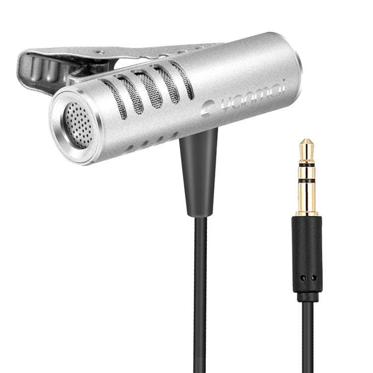 Yanmai R933 Professional Clip-on Lapel Mic Lavalier Omni-directional Double Condenser Microphone ...