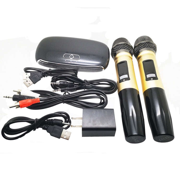 K8 Home Wireless Bluetooth Karaoke Box for Smart TV, Smart TV Box, Set Top Box, PC, Smart Phone(B...