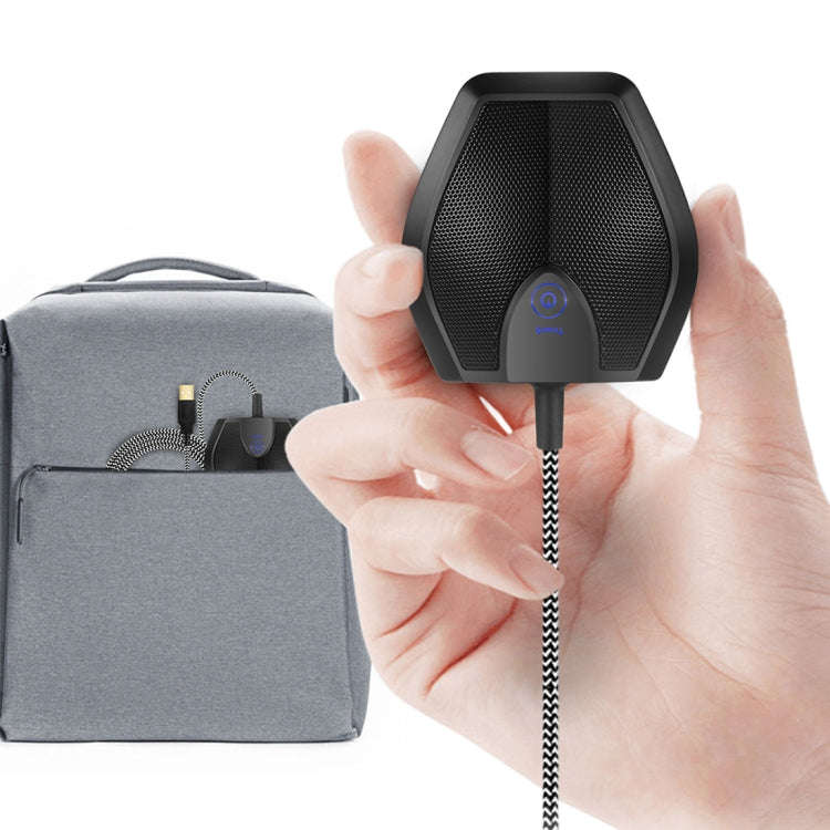 Yanmai G11 Meeting USB Computer Desktop Microphone Omnidirectional Condenser Mic Microphone, Comp...