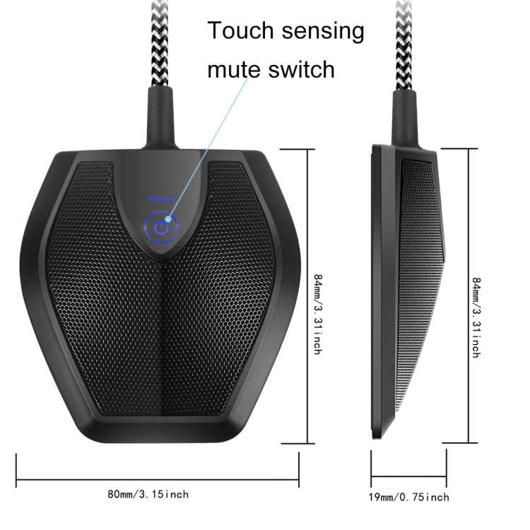 Yanmai G11 Meeting USB Computer Desktop Microphone Omnidirectional Condenser Mic Microphone, Comp...