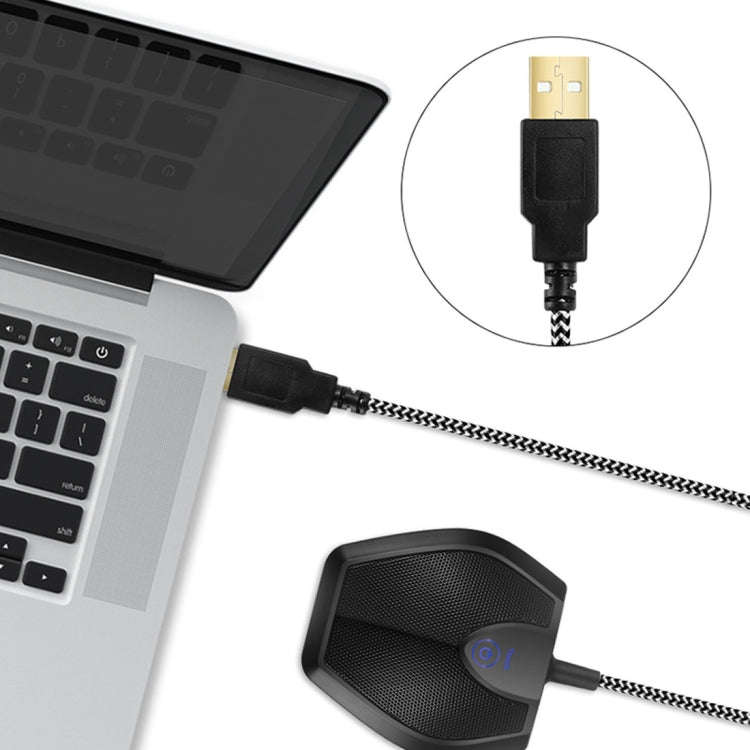 Yanmai G11 Meeting USB Computer Desktop Microphone Omnidirectional Condenser Mic Microphone, Comp...