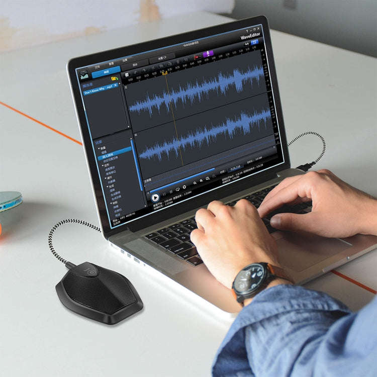 Yanmai G11 Meeting USB Computer Desktop Microphone Omnidirectional Condenser Mic Microphone, Comp...