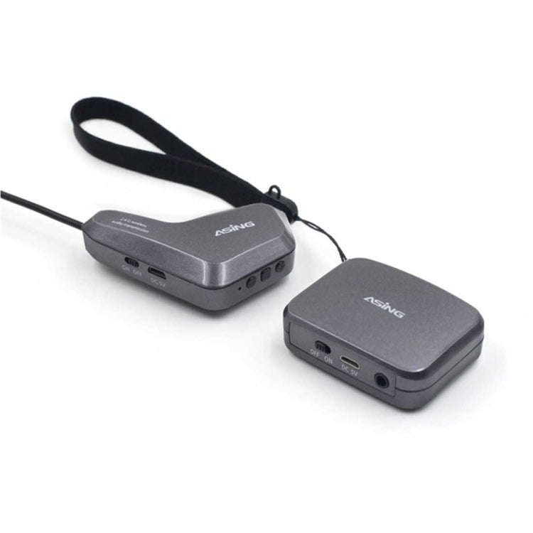 ASiNG WM01 2.4GHz Wireless Audio Transmission Electronic Pickup Microphone, Transmission Distance...