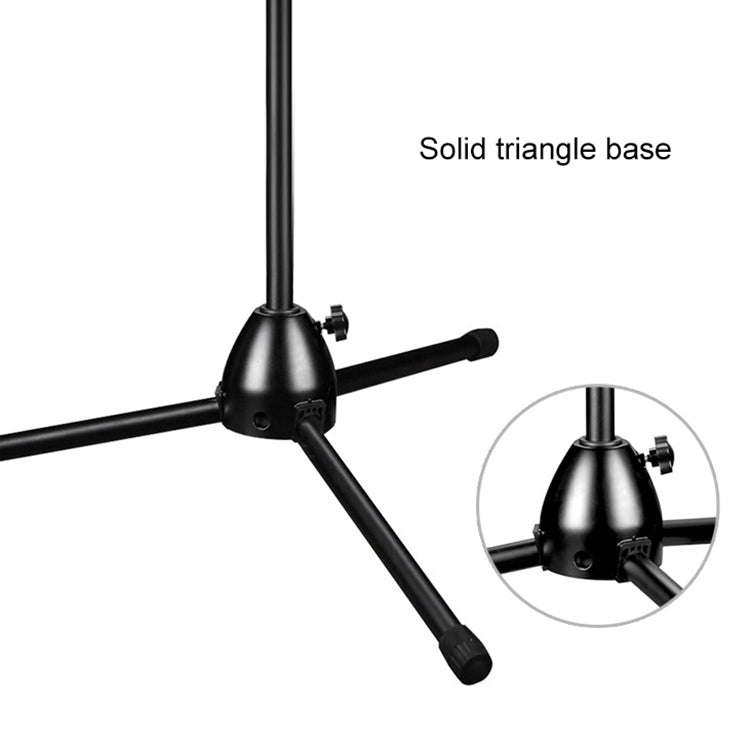 RODD NB-108 Karaoke Phone Microphone Tripod Scissor Arm Stand Holder For Studio Recording, Live B...
