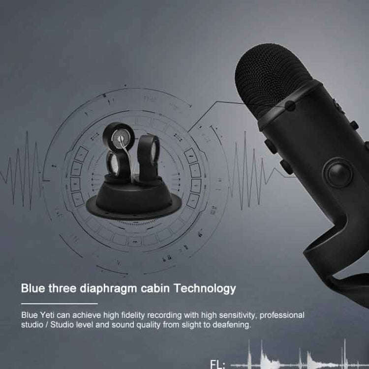 Logitech Blue Yeti USB Condenser Microphone(Silver)